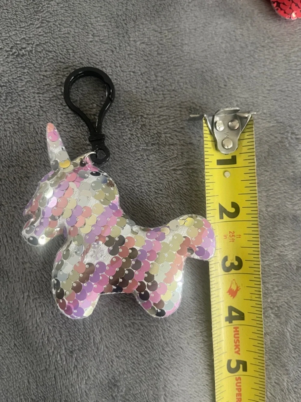 Sequin Animal Keychains bag charms for Kids - Assorted Colors styles new